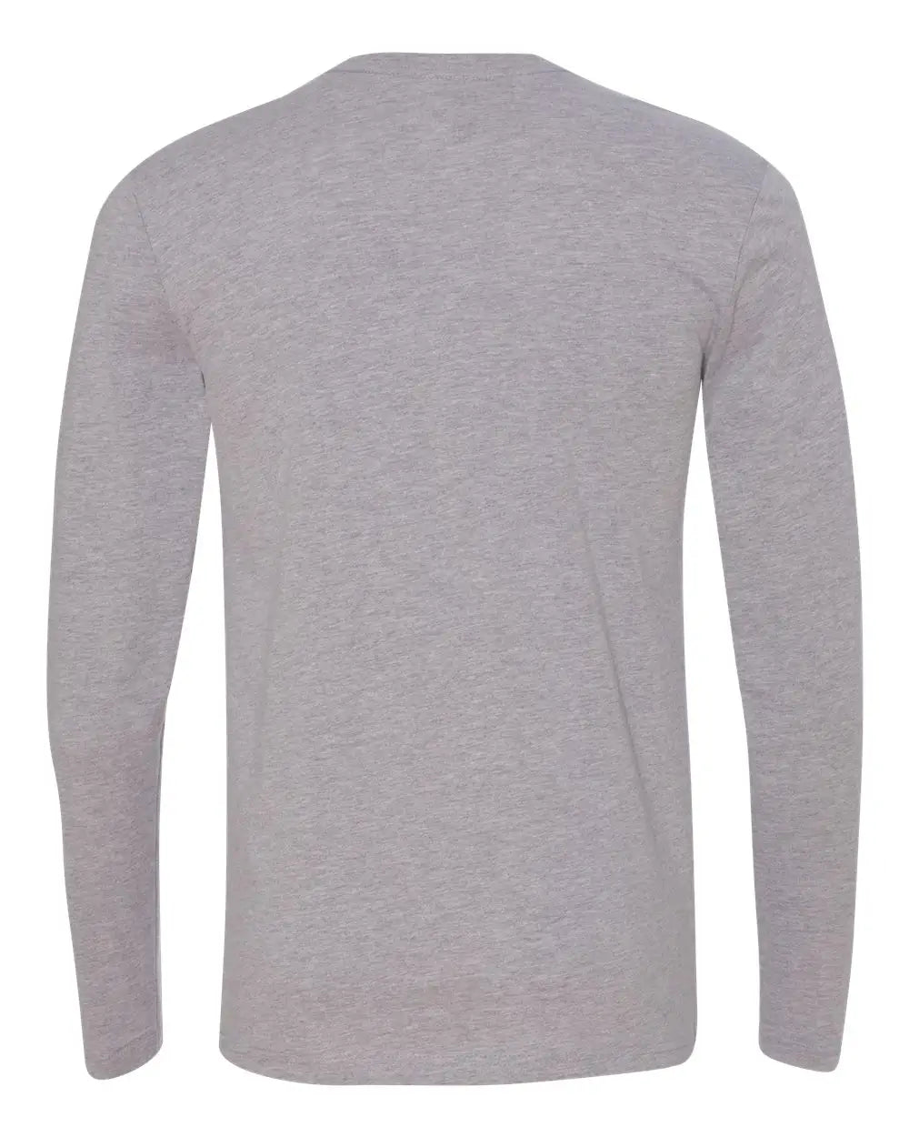 Next Level 3601 Cotton Long Sleeve T-shirt - Heather Gray