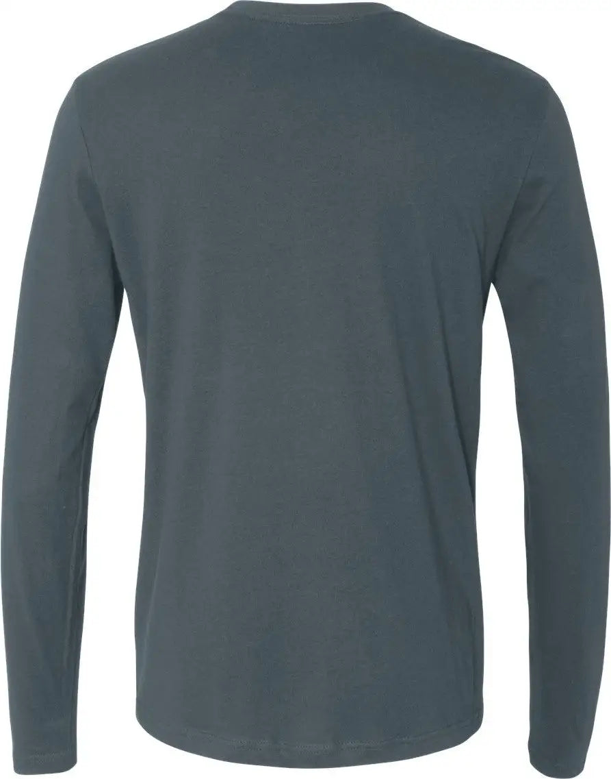 Next Level 3601 Cotton Long Sleeve T-shirt - Indigo