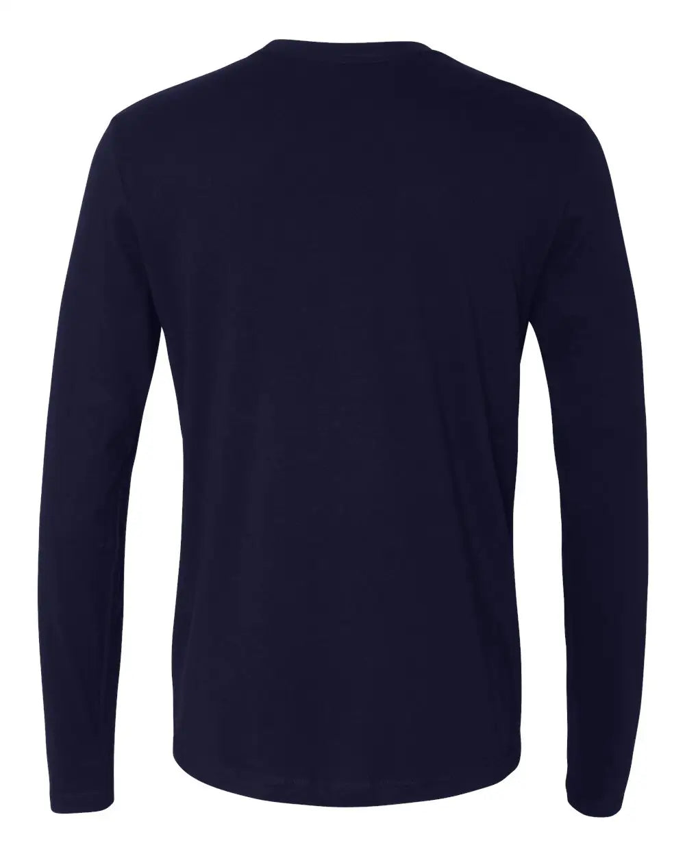 Next Level 3601 Cotton Long Sleeve T-shirt - Midnight Navy - Adult Xs