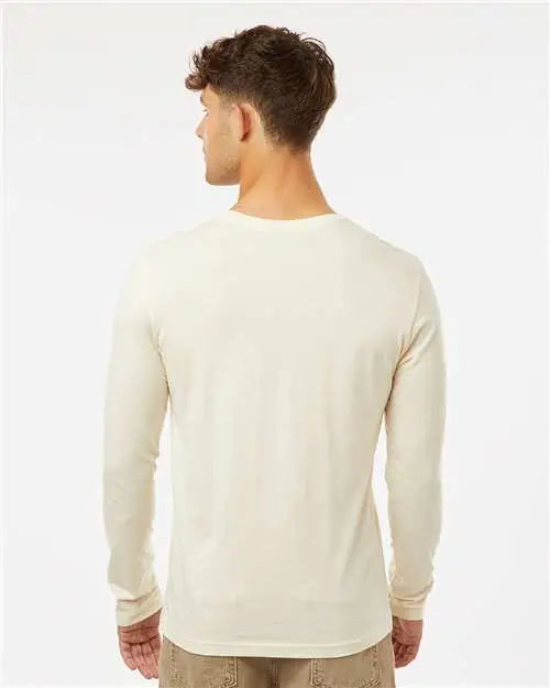 Next Level 3601 Cotton Long Sleeve T-shirt - Natural