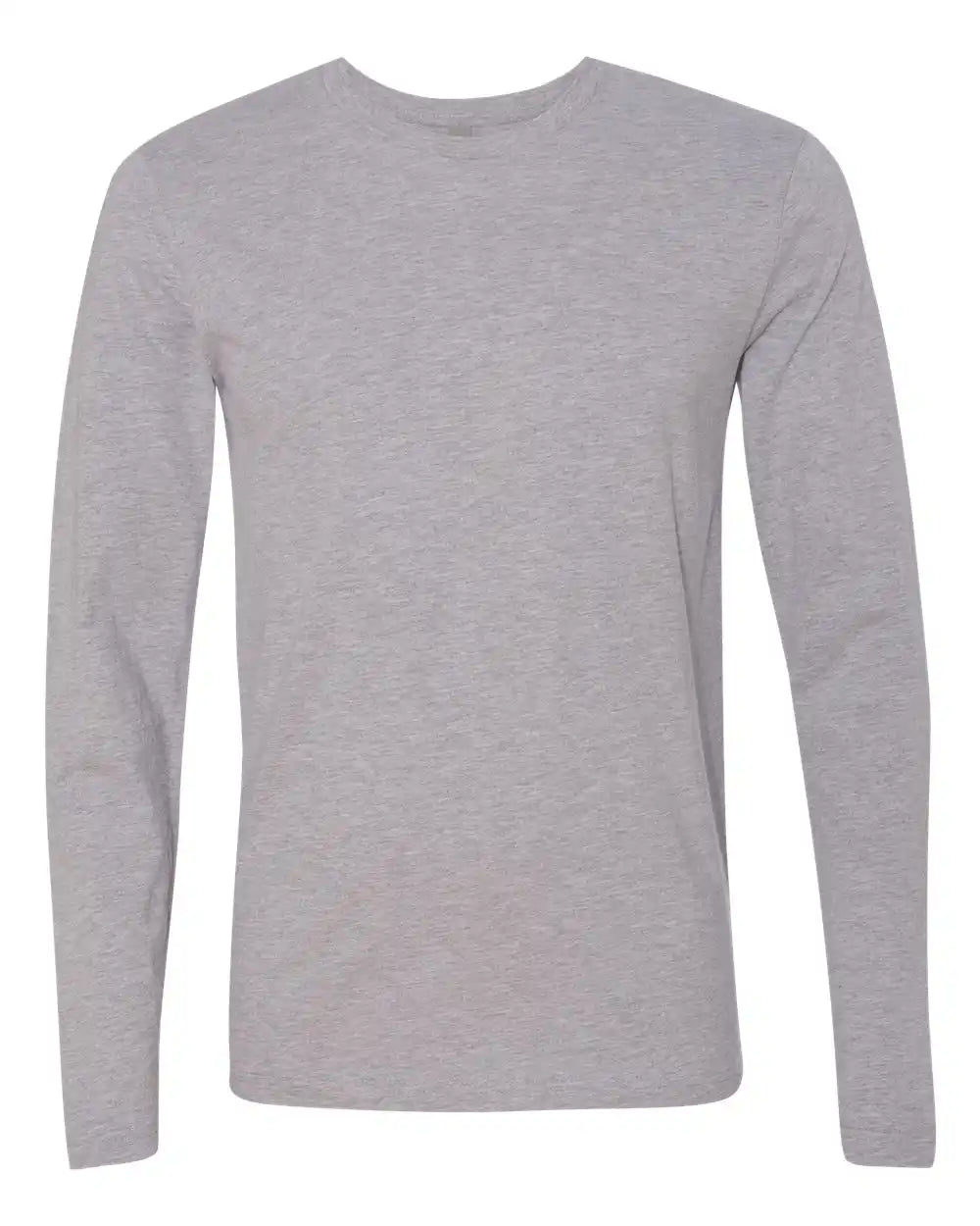 Next Level 3601m Cotton Long Sleeve T-shirt - 3601 - Heather Grey - Xs