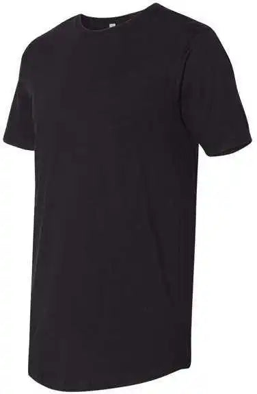 Next Level 3602 Cotton Long Body Short Sleeve Crew Black