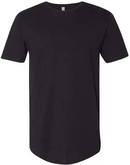 Next Level 3602 Cotton Long Body Short Sleeve Crew Black