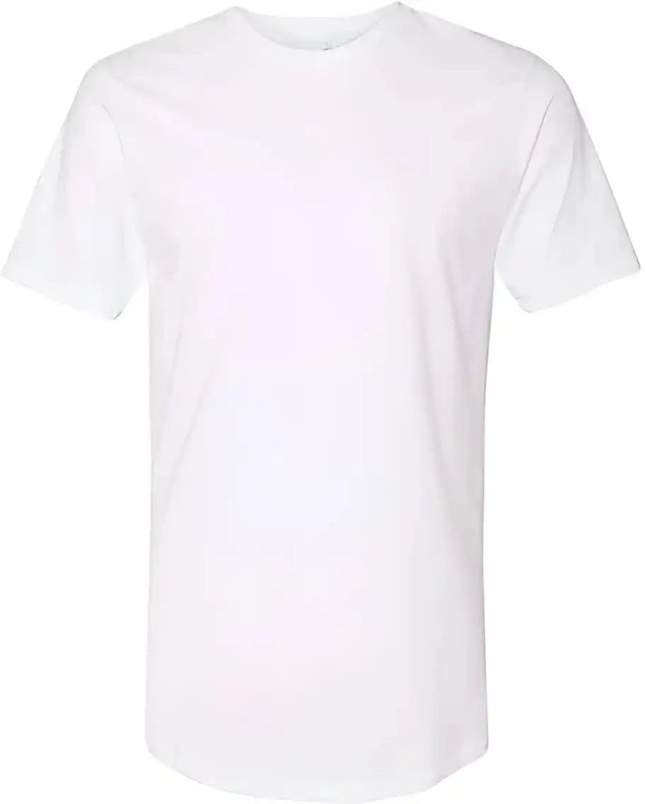 Next Level 3602 Cotton Long Body Short Sleeve Crew White