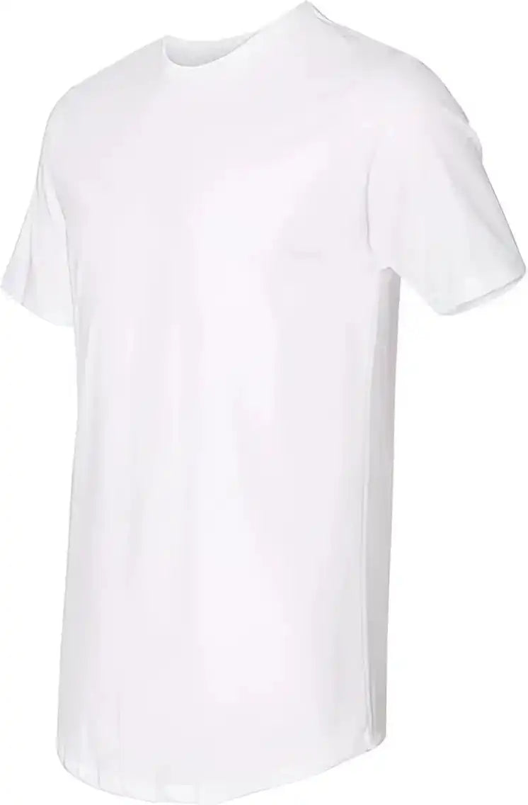 Next Level 3602 Cotton Long Body Short Sleeve Crew White