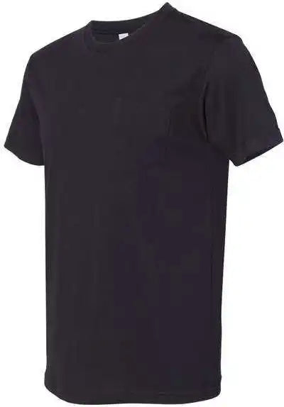 Next Level 3605 Cotton Pocket Crew Black