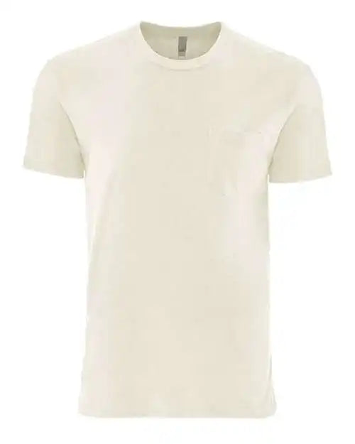 Next Level 3605 Cotton Pocket Crew - Natural