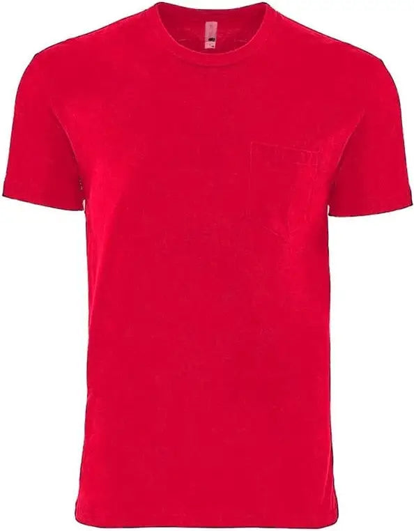 Next Level 3605 Cotton Pocket T-shirt - Red