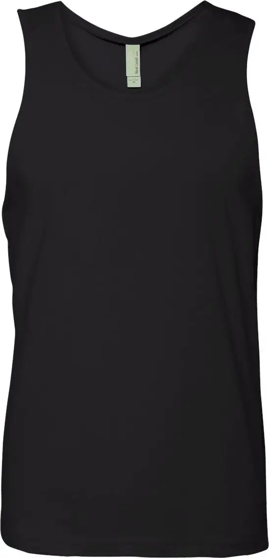 Next Level 3633 Cotton Tank - Black - Adult Xs