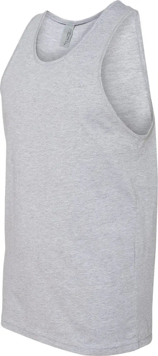 Next Level 3633 Cotton Tank - Heather Gray - Adult Xs