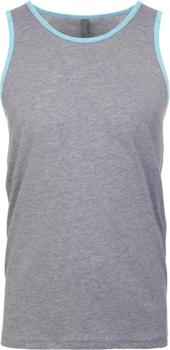 Next Level 3633 Cotton Tank - Heather Grey Cancun - Grey/ / Adult Xs