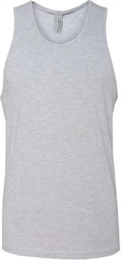 Next Level 3633 Cotton Tank Heather Grey