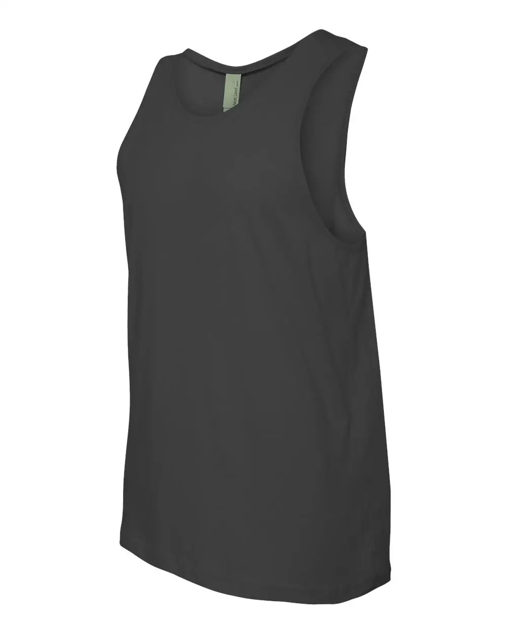 Next Level 3633 Cotton Tank - Heavy Metal - Dark Gray / Adult Xs