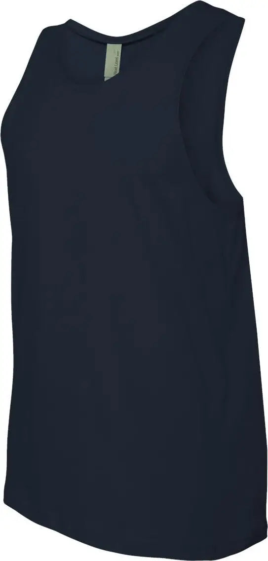 Next Level 3633 Cotton Tank - Midnight Navy - Adult Xs