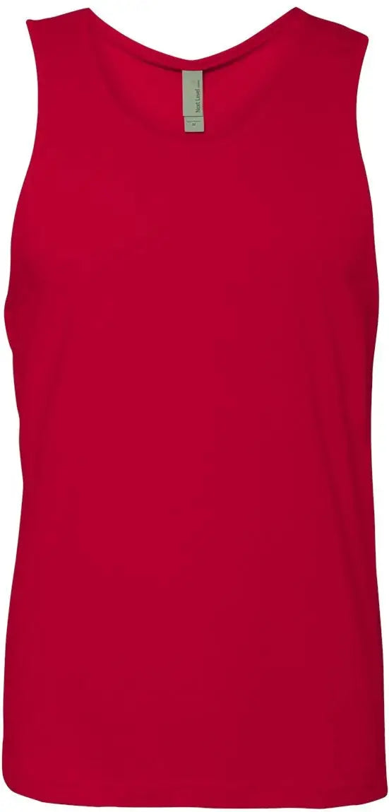 Next Level 3633 Cotton Tank - Red
