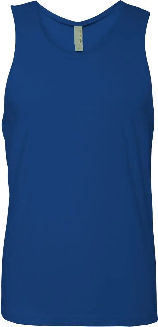 Next Level 3633 Cotton Tank - Royal - Adult Xs