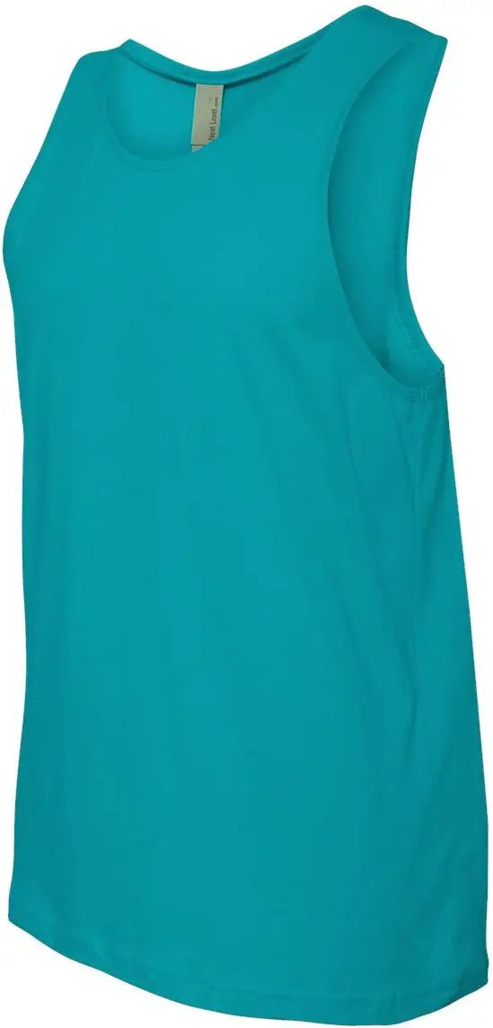 Next Level 3633 Cotton Tank - Tahiti Blue - Carolina / Adult Xs