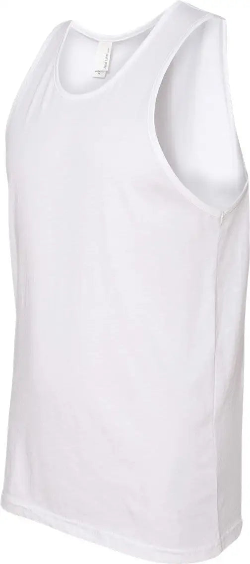 Next Level 3633 Cotton Tank - White - Adult Xs