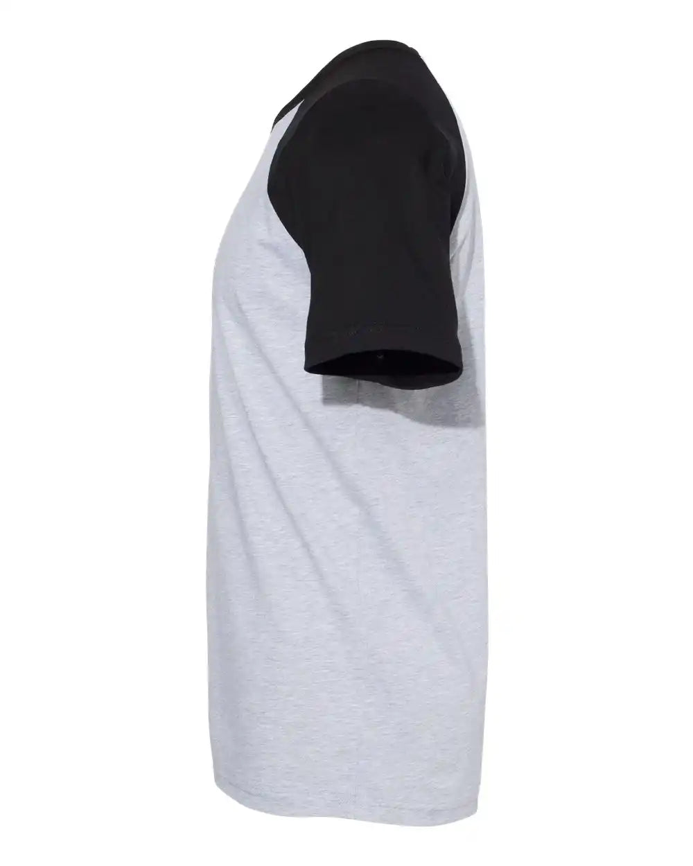 Next Level 3650n Cotton Raglan T-shirt - 3650 - Black Heather Grey