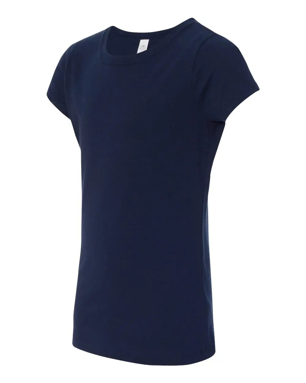 Next Level 3710 Girls’ Cotton Princess T-shirt - Midnight Navy - Girls Xs