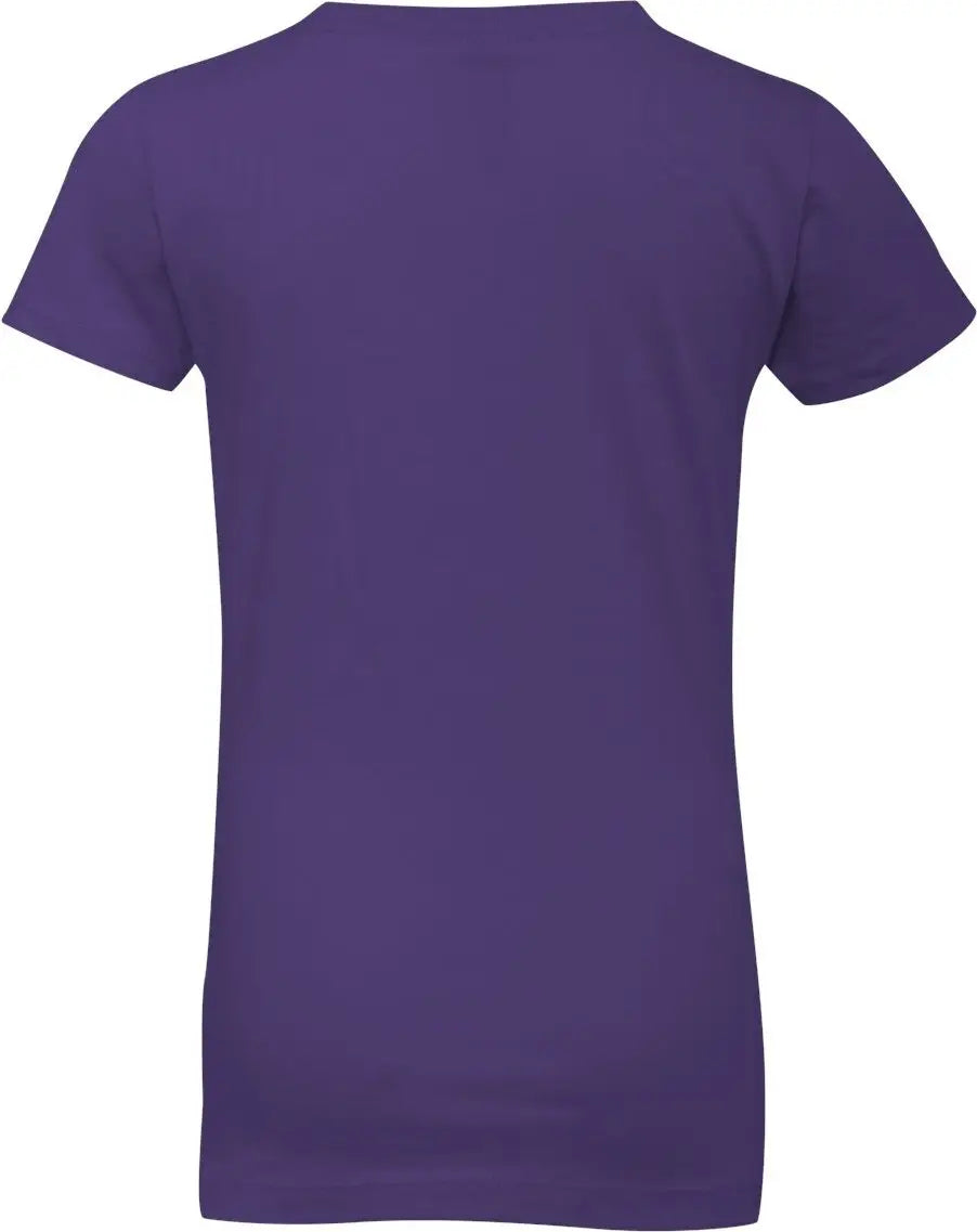Next Level 3710 Girls’ Cotton Princess T-shirt - Purple Rush