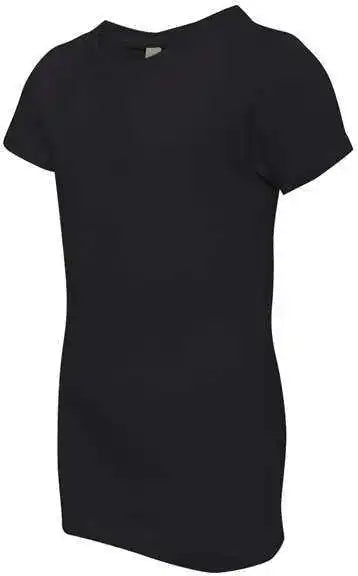 Next Level 3710 Girls Princess Crew Black