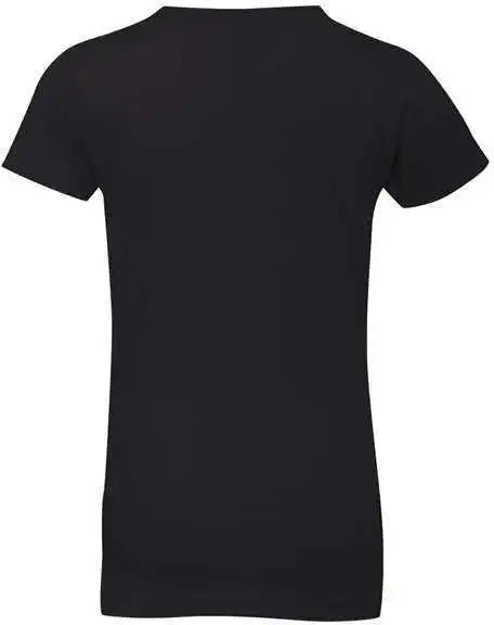 Next Level 3710 Girls Princess Crew Black