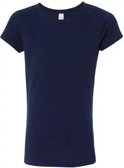 Next Level 3710 Girls Princess Crew Midnight Navy