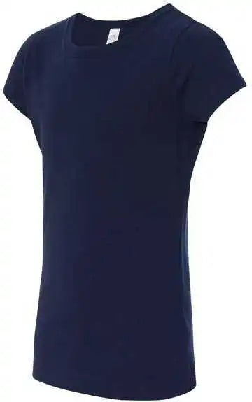 Next Level 3710 Girls Princess Crew Midnight Navy