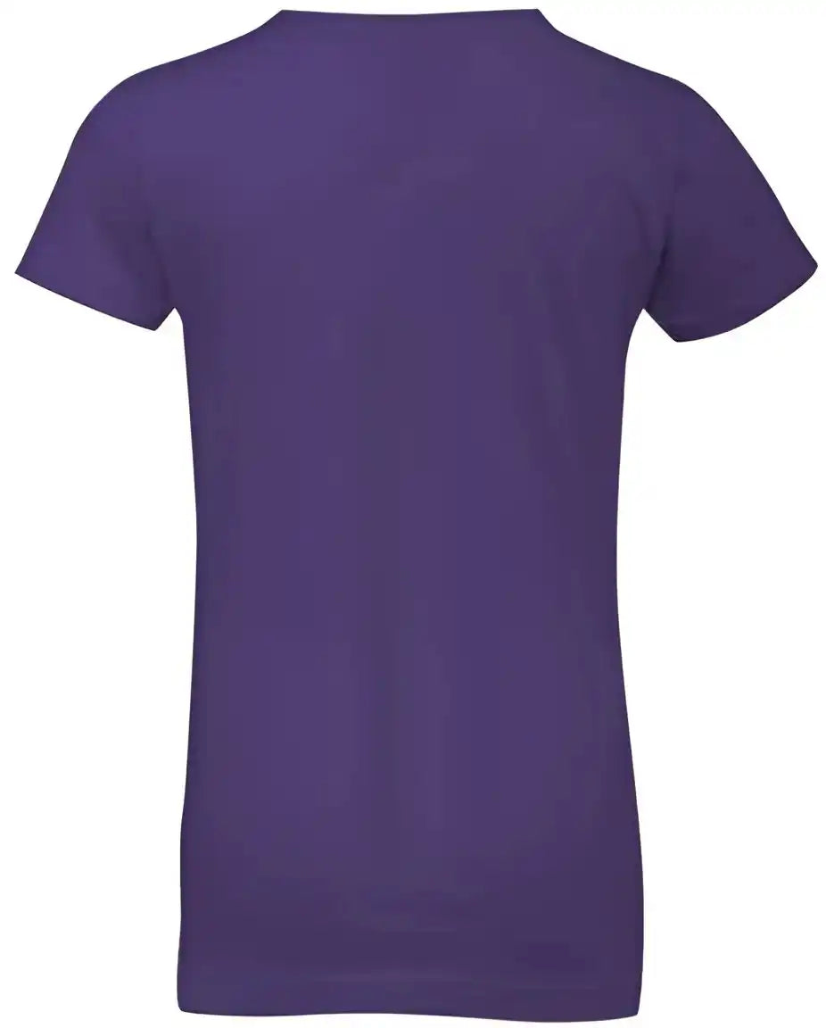 Next Level 3710 Girls Princess Crew Purple Rush