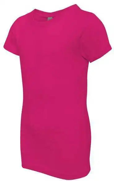 Next Level 3710 Girls Princess Crew - Raspberry