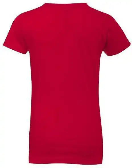 Next Level 3710 Girls Princess Crew - Red