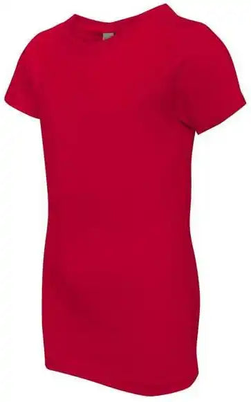 Next Level 3710 Girls Princess Crew - Red