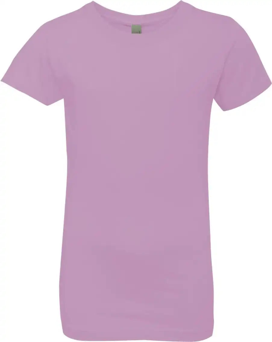 Next Level 3710g Girls’ Cotton Princess T-shirt - 3710 - Lilac - Xs