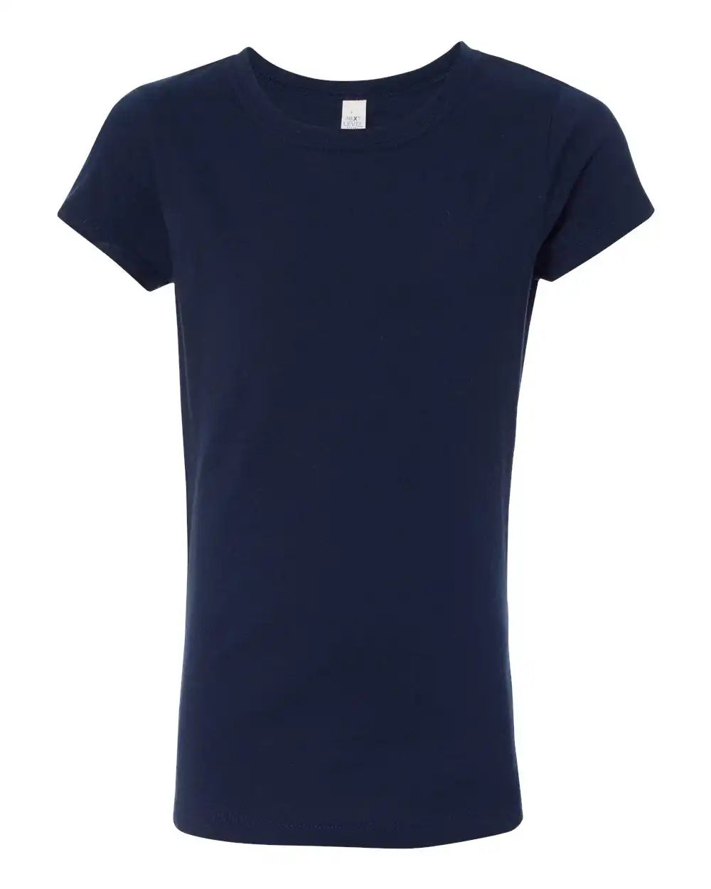 Next Level 3710g Girls’ Cotton Princess T-shirt - 3710 - Midnight Navy - Xs