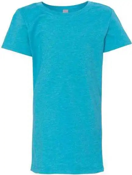 Next Level 3712 Girls Cvc Princess t Shirt Bondi Blue