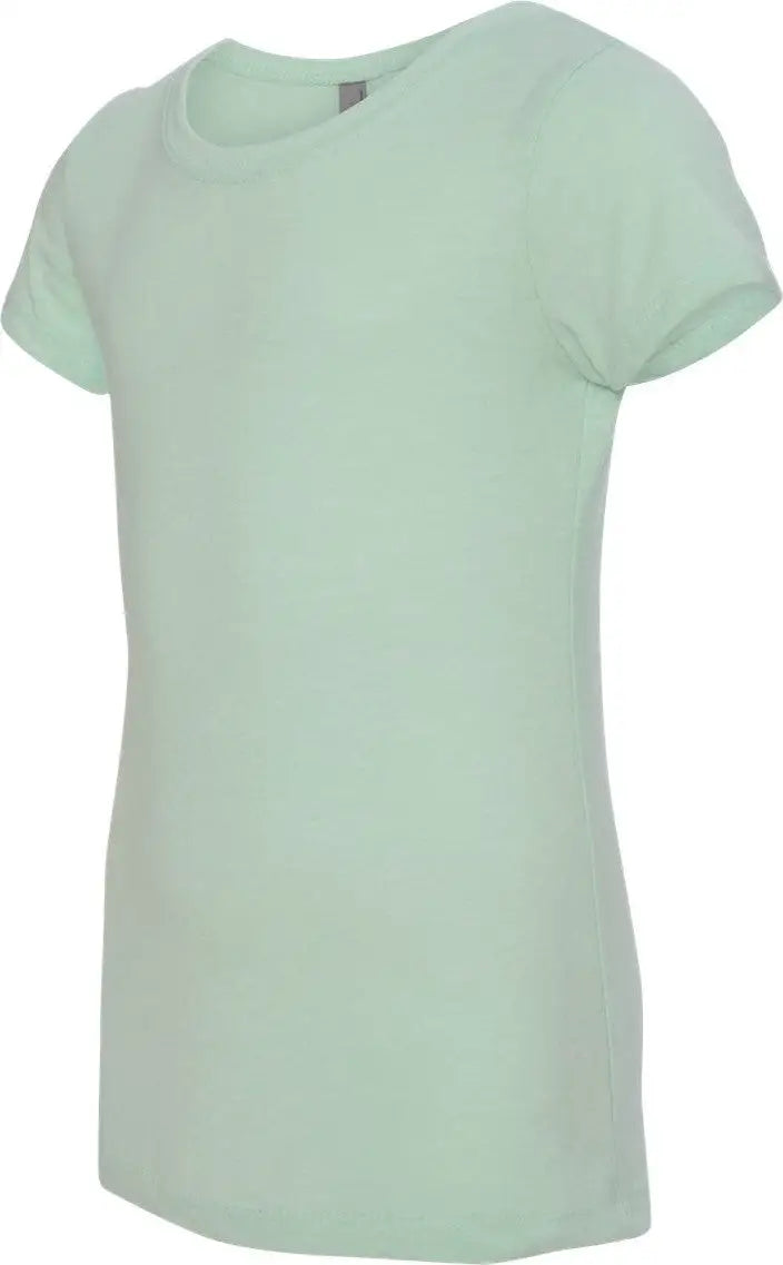 Next Level 3712 Girls’ Cvc Princess T-shirt - Mint