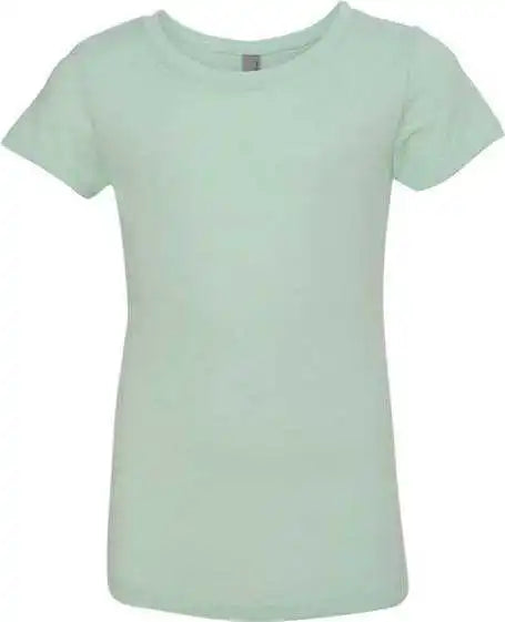 Next Level 3712 Girls Cvc Princess t Shirt Mint