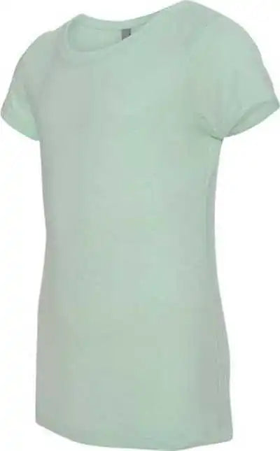Next Level 3712 Girls Cvc Princess t Shirt Mint