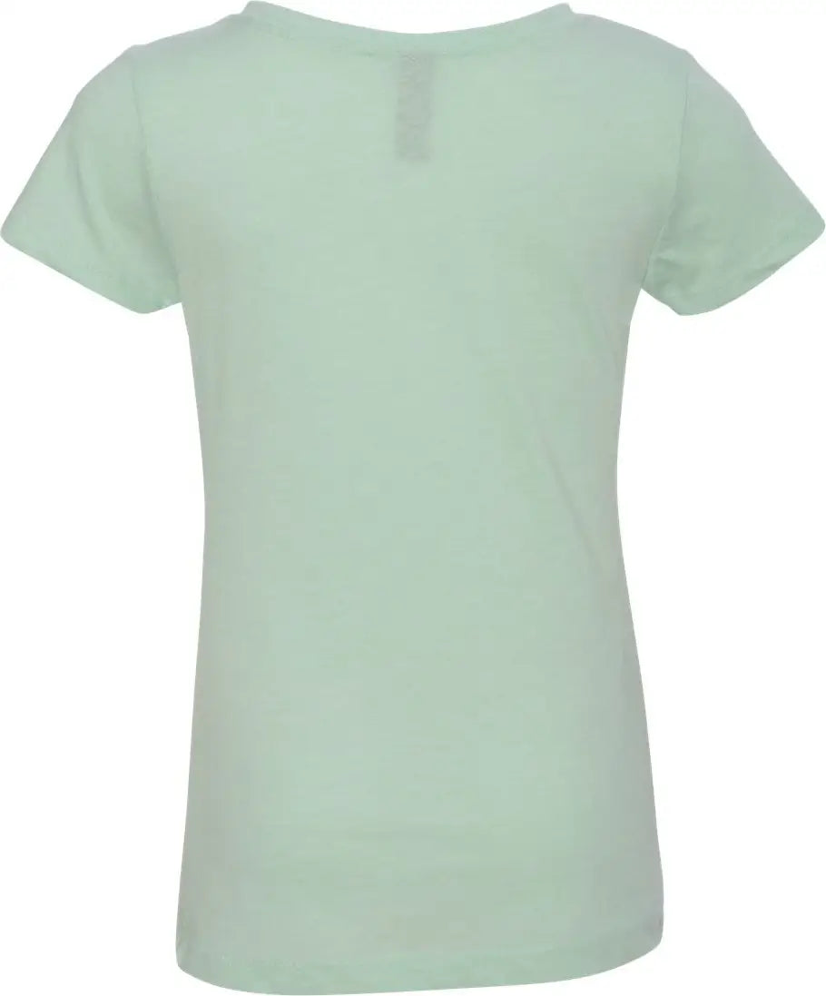 Next Level 3712 Girls’ Cvc Princess T-shirt - Mint