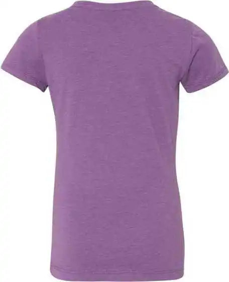 Next Level 3712 Girls Cvc Princess t Shirt Purple Berry