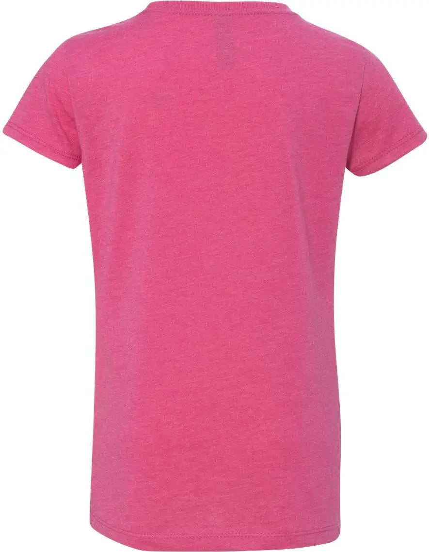 Next Level 3712 Girls’ Cvc Princess T-shirt - Raspberry