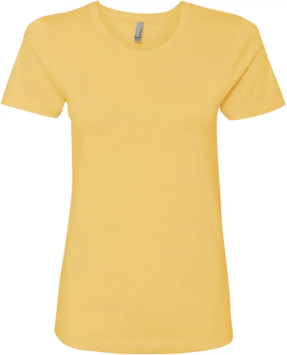 Next Level 3900 Cotton Boyfriend T-shirt - Banana Cream
