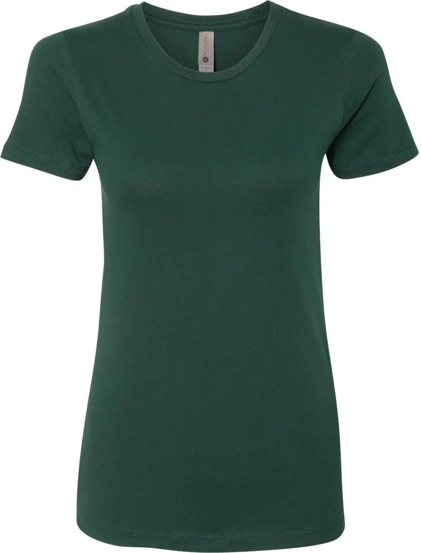 Next Level 3900 Cotton Boyfriend T-shirt - Forest Green