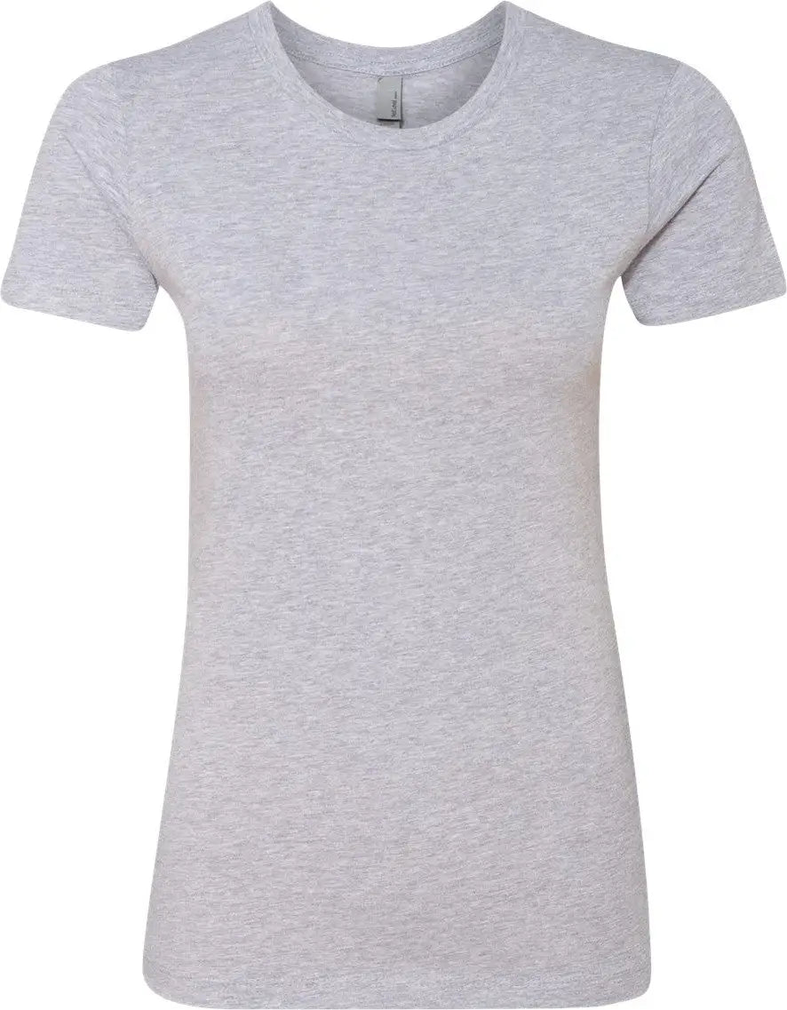 Next Level 3900 Cotton Boyfriend T-shirt - Heather Gray