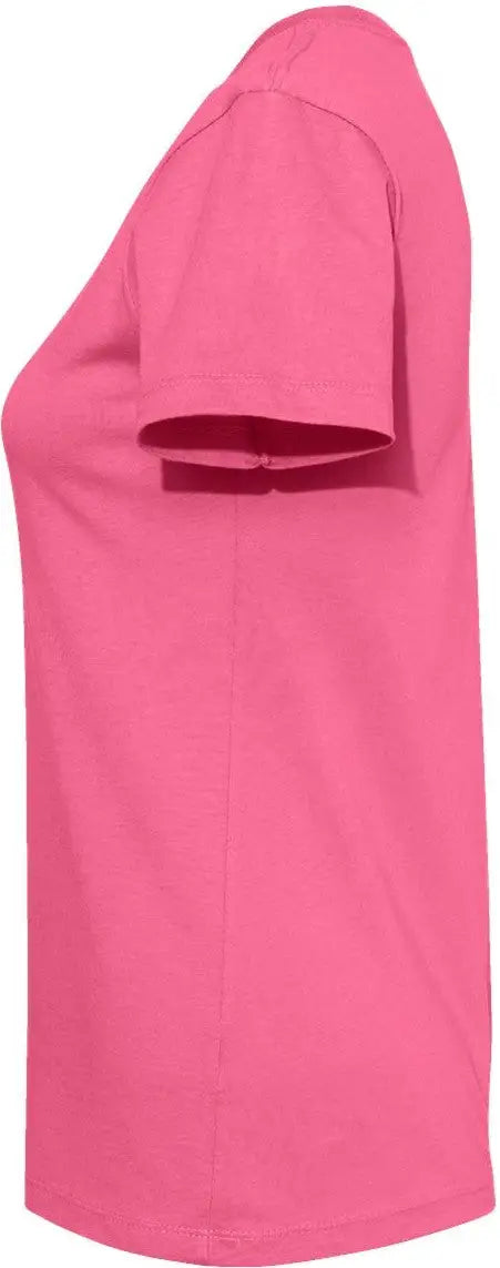 Next Level 3900 Cotton Boyfriend T-shirt - Hot Pink