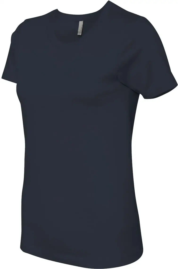 Next Level 3900 Cotton Boyfriend T-shirt - Indigo - Ladies Xs