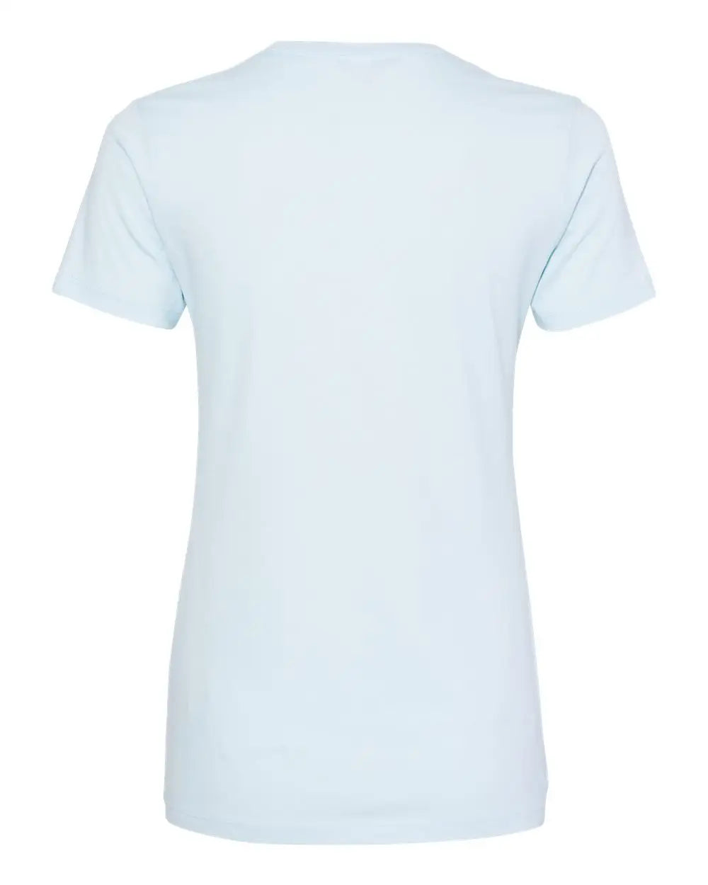 Next Level 3900 Cotton Boyfriend T-shirt - Light Blue - Ladies Xs