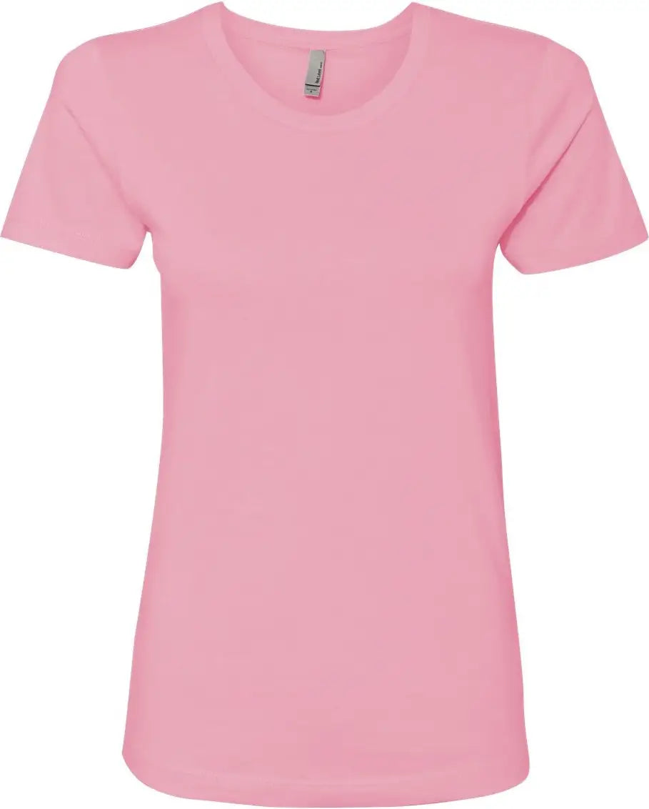 Next Level 3900 Cotton Boyfriend T-shirt - Light Pink