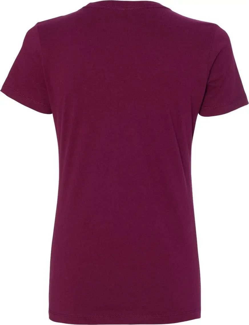 Next Level 3900 Cotton Boyfriend T-shirt - Maroon